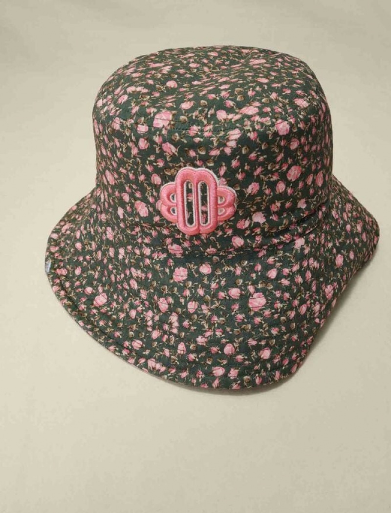 Maje Floral Print Bucket Hoed Dames Gekleurd | FQLHRWM-28